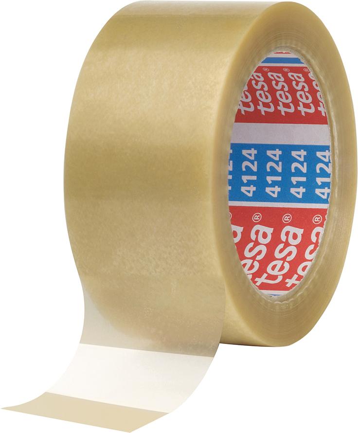 Klebeband PACK 4124 PVC 50mmx66m transparent tesa Klebeband PACK 4124 PVC 50mmx66m transparent tesa