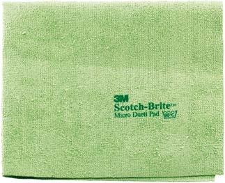 Mikrofaser-ReinigungstuchMicroDuett 360x320mm grün3M Mikrofaser-ReinigungstuchMicroDuett 360x320mm grün3M