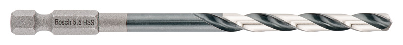 HSS Spiralbohrer mit Sechskantschaft 5,5 mm