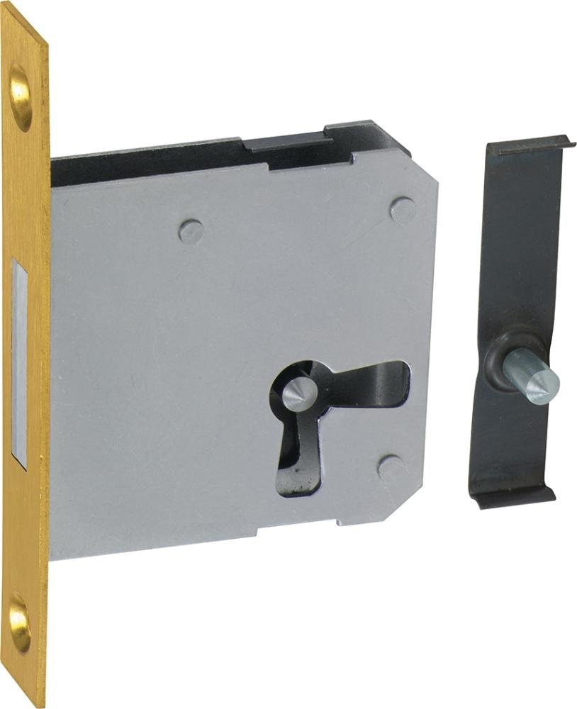 0663.40001 Riegelschloss 40mm, Stulp Mess. JuNie