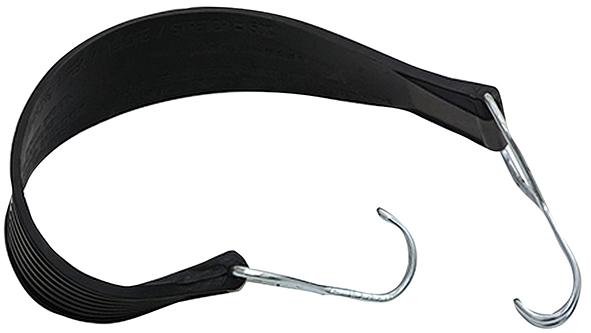 Gummi-Spanngurt 2 Drahthaken 480x37 mm Gummi-Spanngurt 2 Drahthaken 480x37 mm