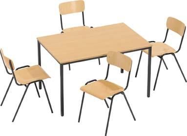 Sitzgruppe Standard schwarz