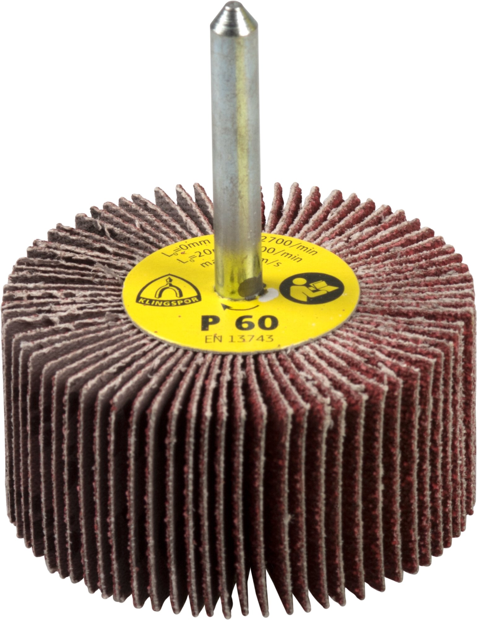 KM 613 Schleifmopstifte, 40 x 20 x 6 mm Korn 80
