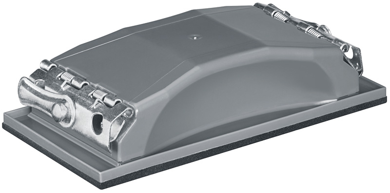 Bosch Handschleifklotz Kunststoff 85x165mm. Produktbild dynamisch