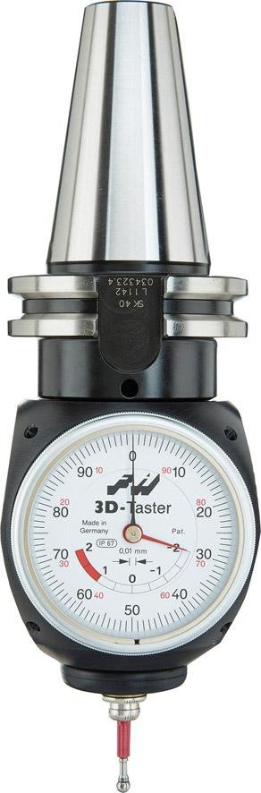 Taster-3D universal Schaft 20mm HAIMER