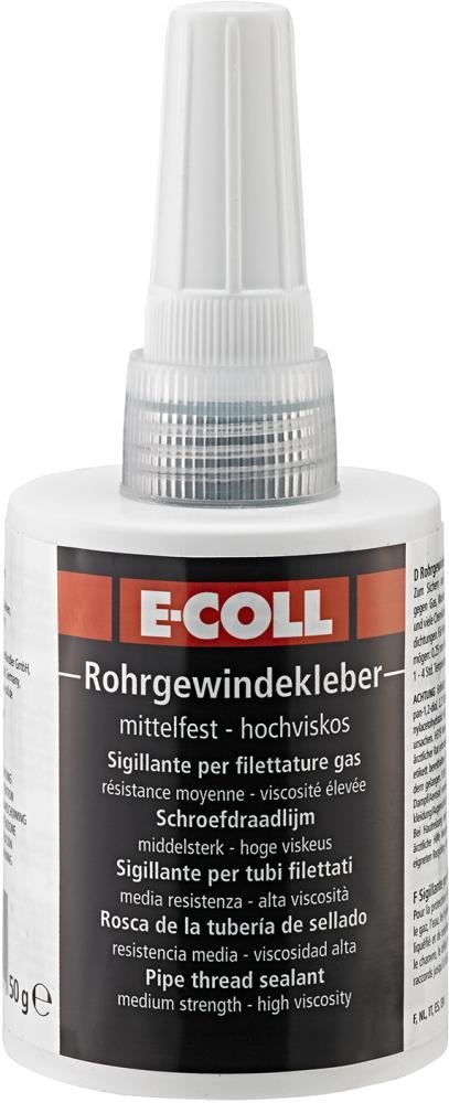 Rohrgewindekleber 50g mittelf.-hochviskos E-COLL
