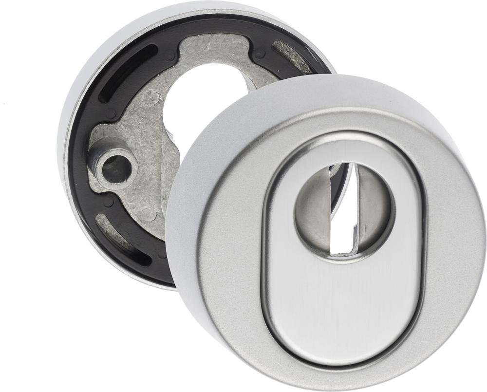 Alu-Schutzrosettenpaar ZA,15mm,Schachtelpack bis TS68mm 7256 F01