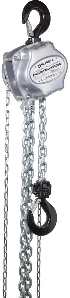 PLANETA Stirnradflaschenzug Premium PRO-II 3t