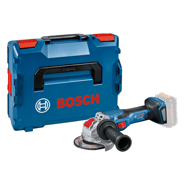 Akku-Winkelschleifer BITURBO mit X-LOCK GWX 18V-15 C, L-BOXX