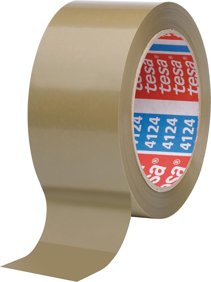 Klebeband PACK 4124 PVC 50mmx66m chamois tesa Klebeband PACK 4124 PVC 50mmx66m chamois tesa