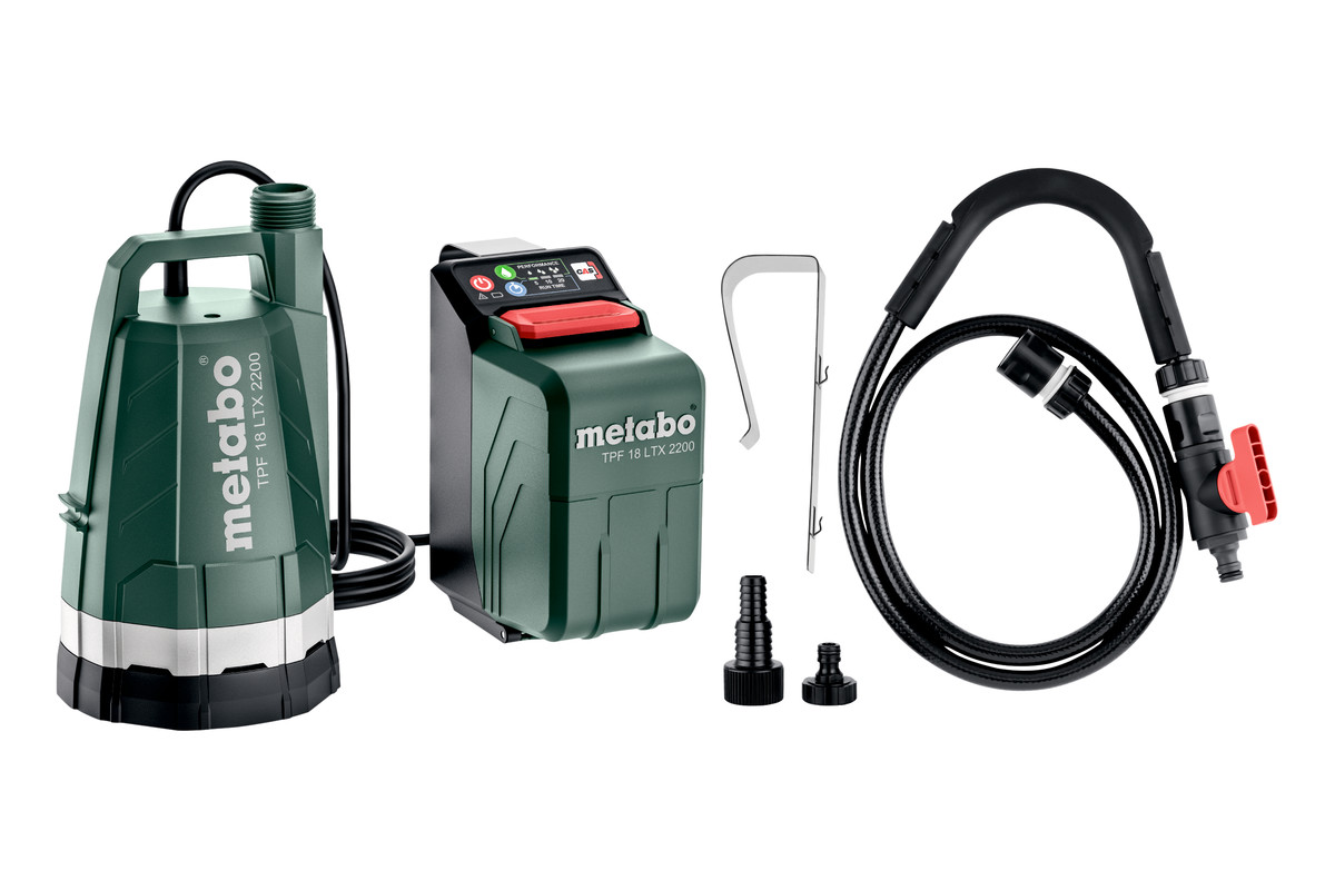 Akku-Tauch- und Regenfasspumpe TPF 18 LTX 2200 (601729850) Karton