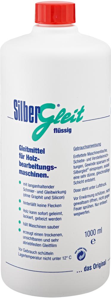 Gleitmittel flüssig 1000ml Flasche SilberGleit