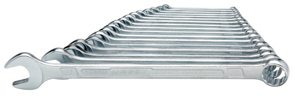 Ringmaulschlüssel-Satz DIN3113A 7-27mm 17-teilig in Karton Hazet Ringmaulschlüssel-Satz DIN3113A 7-27mm 17-teilig in Karton Hazet