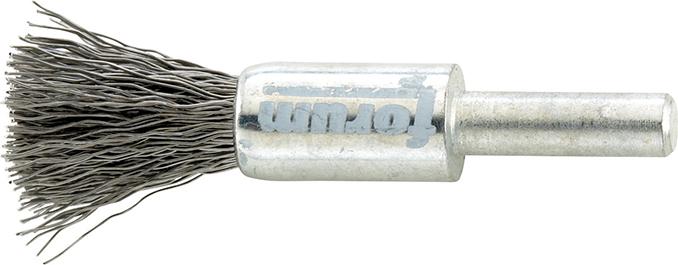 Pinselbürste Stahld. 6mm 10x20x0,30mm gew. FORUM Pinselbürste Stahld. 6mm 10x20x0,30mm gew. FORUM
