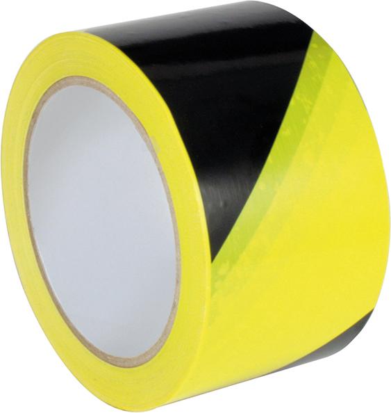 PVC-Warnmarkierungsband 60mmx66m gelb/schwarz selbstklebend Gerlinger PVC-Warnmarkierungsband 60mmx66m gelb/schwarz selbstklebend Gerlinger